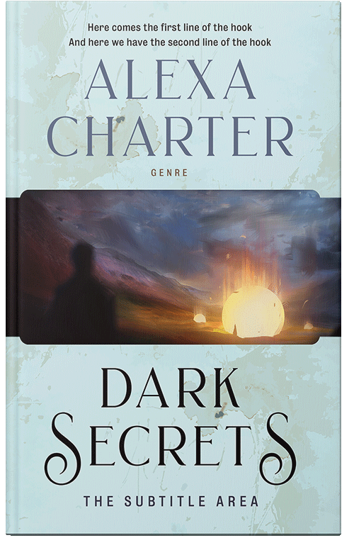 Front view of Premade Fantasy Book Cover - Mystic