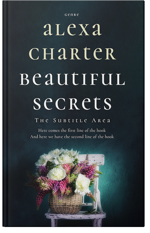 Front view of Premade Literary Fiction Book Cover - Aztec