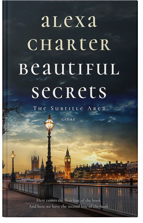 Front view of Premade Literary Fiction Book Cover - Sorrell Brown