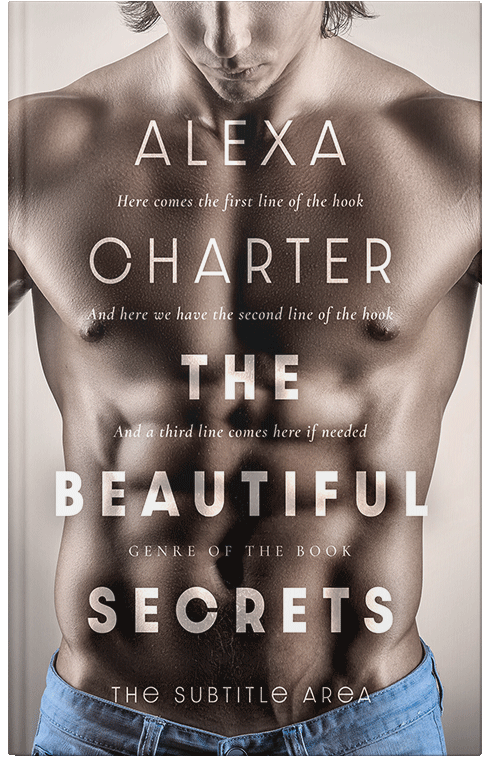 Front view of Premade Erotica Book Cover - Silk