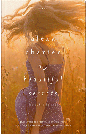 Premade Book Cover Desert