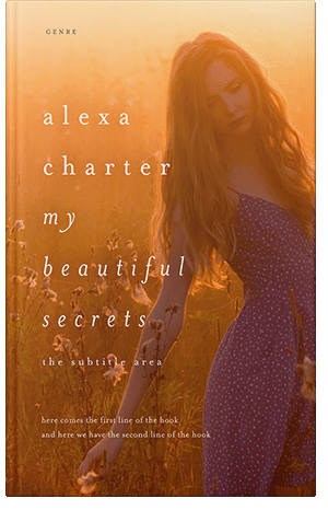 Premade Book Cover Hawaiian Tan