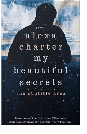 Pre Made Book Cover Black Pearl