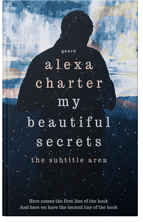 Front view of Premade Mystery & Thriller & Suspense Book Cover - Black Pearl