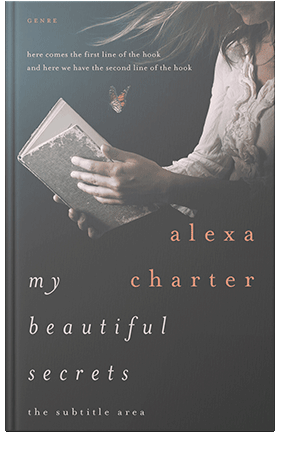 Pre Made Book Cover Abbey