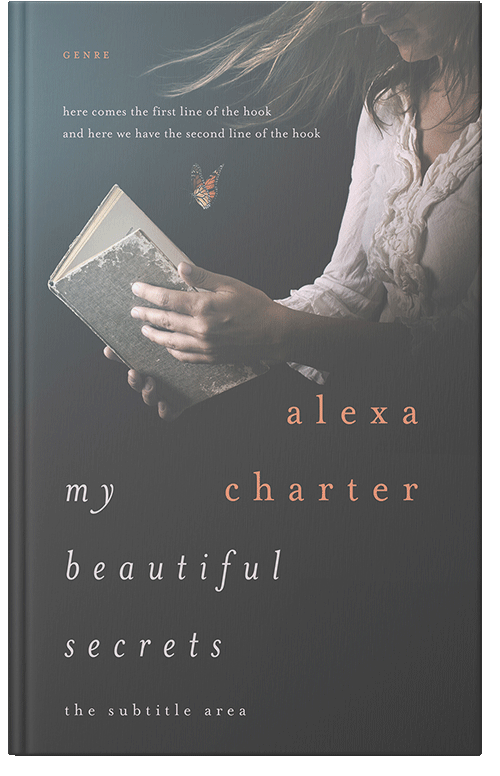 Front view of Premade Literary Fiction Book Cover - Abbey