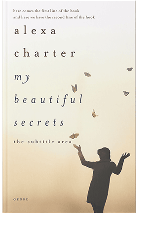 Pre Made Book Cover Coconut Cream