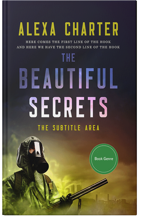 Front view of Premade Mystery & Thriller & Suspense Book Cover - Husk