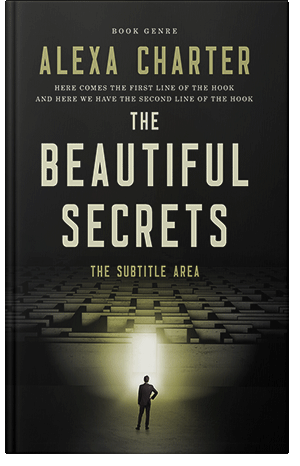 Premade Book Cover Thistle Green