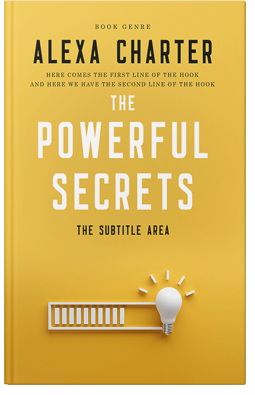 Front view of Premade Business Book Cover - Tulip Tree