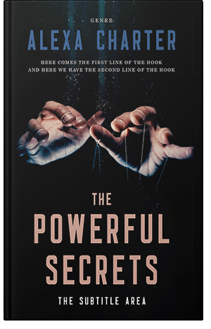 Premade Book Cover Quicksand