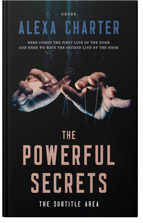 Front view of Premade Mystery & Thriller & Suspense Book Cover - Quicksand