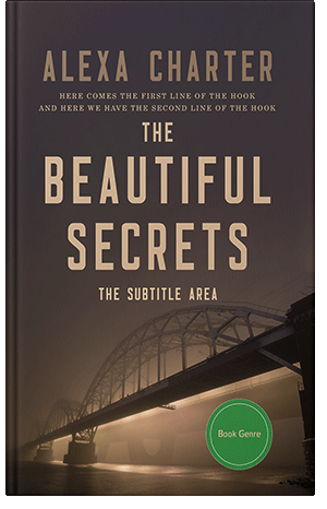 Premade Book Cover Woody Brown