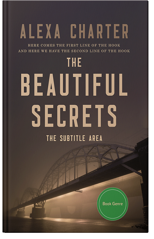 Front view of Premade Mystery & Thriller & Suspense Book Cover - Woody Brown