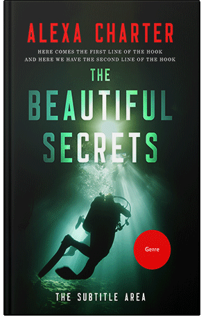 Premade Book Cover Black Bean