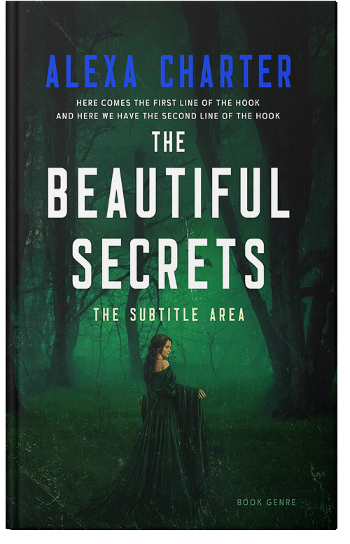 Front view of Premade Fantasy Book Cover - Bush