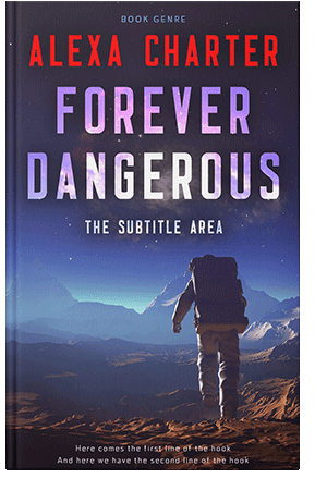 Pre Made Book Cover Bleached Cedar