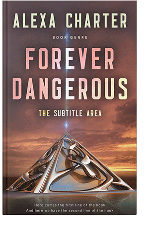 Pre Made Book Cover Congo Brown