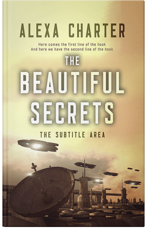 Front view of Premade Science Fiction Book Cover - Sapling