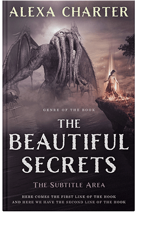 Pre Made Book Cover Thunder