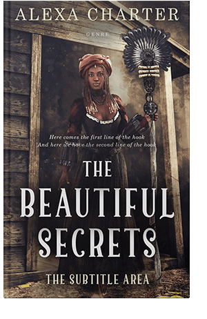 Pre Made Book Cover Coral Reef