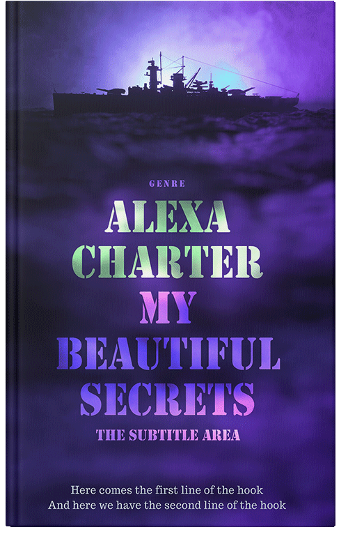 Front view of Premade Historical Book Cover - Valhalla