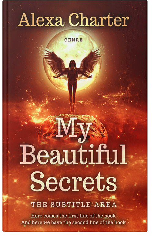 Front view of Premade Fantasy Book Cover - Tabasco