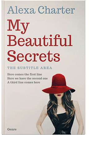 Pre Made Book Cover Pearl Bush