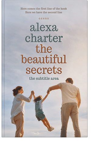 Premade Book Cover Gray Suit