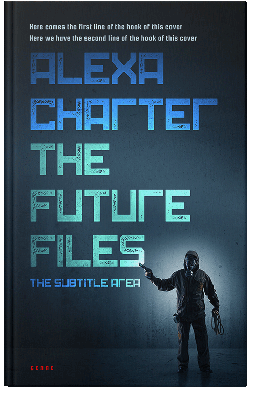 Front view of Premade Apocalyptica Book Cover - Big Stone