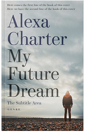 Pre Made Book Cover Pumice