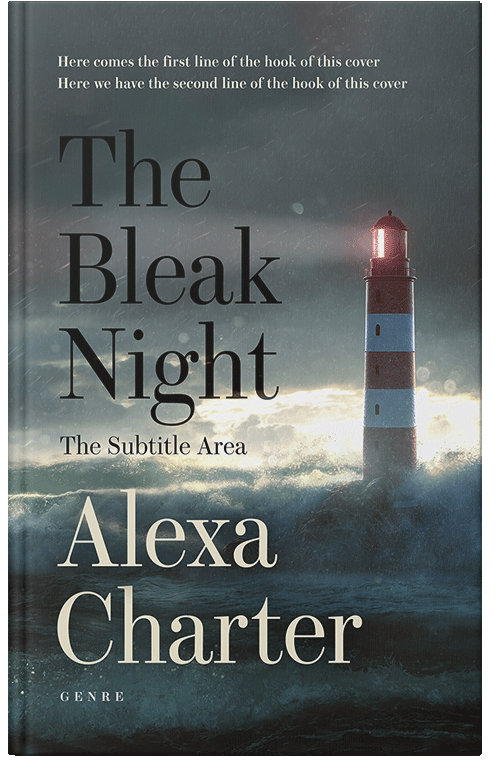 Front view of Premade Literary Fiction Book Cover - Cape Cod