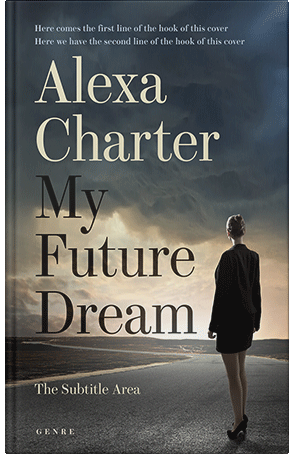 Premade Book Cover Outer Space