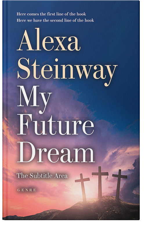 Front view of Premade Religion & Spirituality Book Cover - Shilo