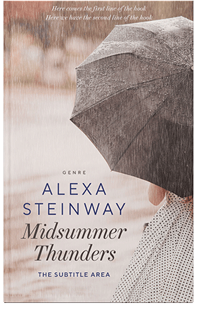 Pre Made Book Cover Wafer