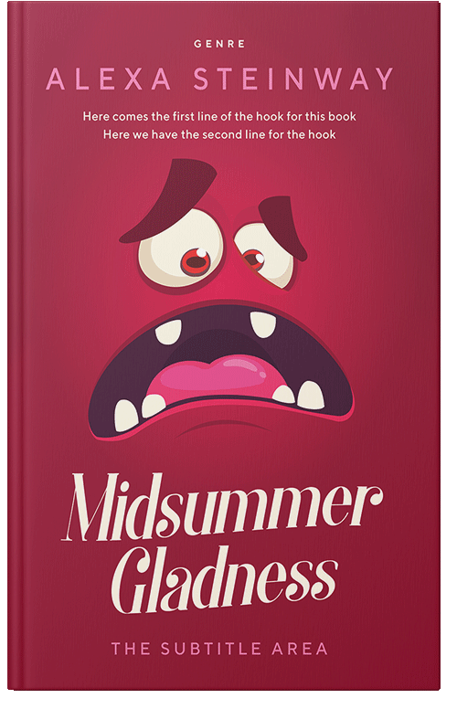 Front view of Premade Children's Book Cover - Cardinal