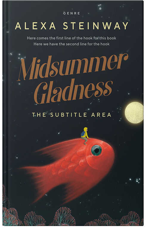 Front view of Premade Surreal Book Cover - Bunker