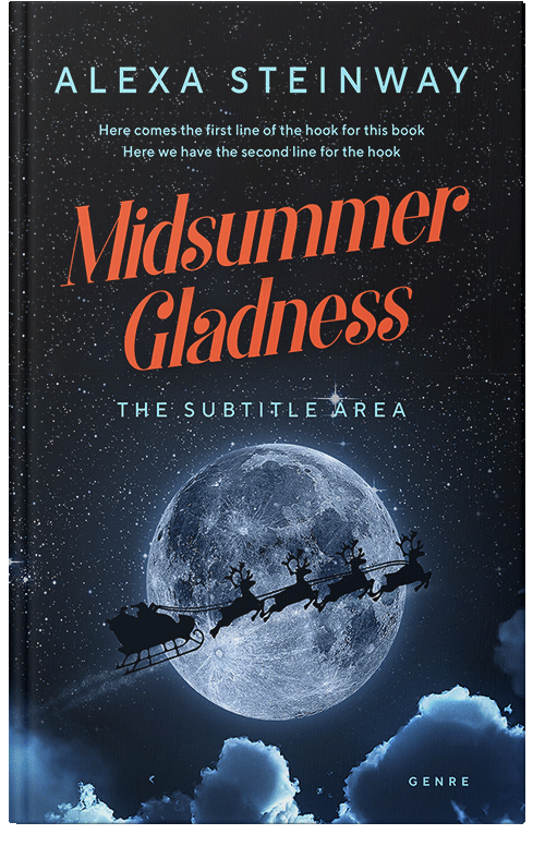 Front view of Premade Children's Book Cover - Ebony