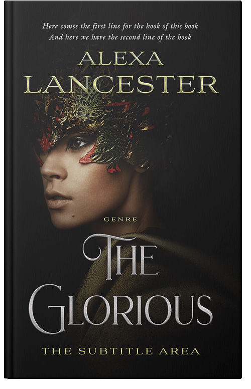 Front view of Premade Surreal Book Cover - Cod Gray