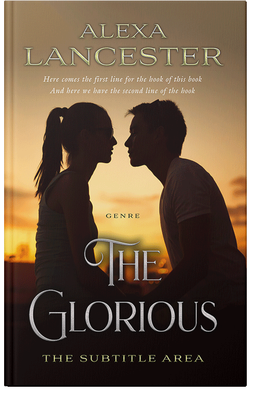 Front view of Premade Romance Book Cover - Eclipse