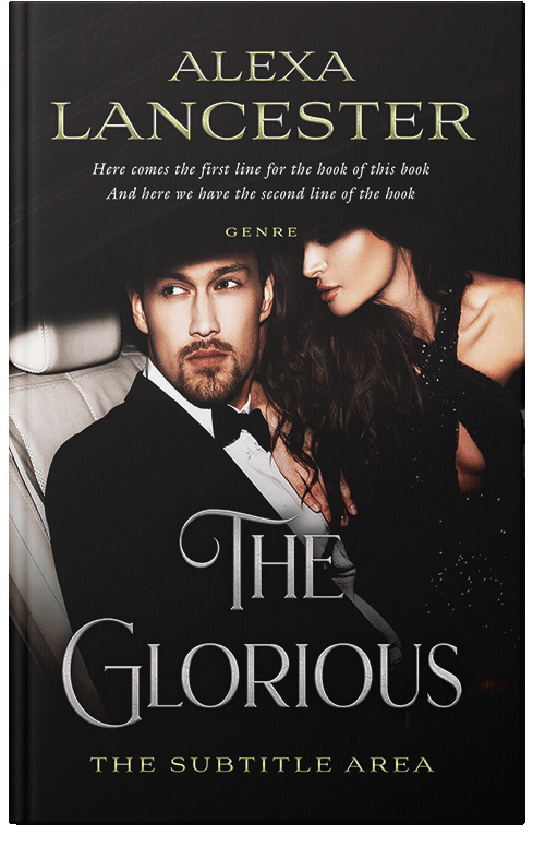 Front view of Premade Romance Book Cover - Vanilla