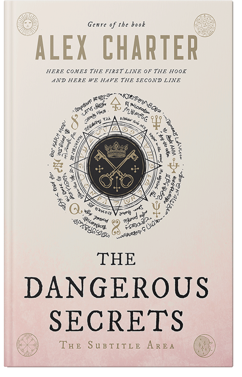 Front view of Premade Fantasy Book Cover - Pot Pourri