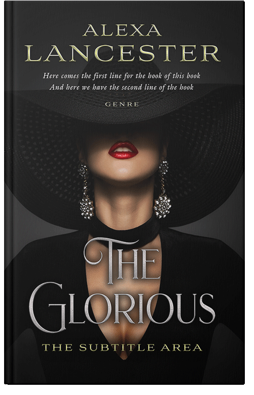 Front view of Premade Chick Lit Book Cover - Cod Gray