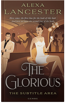 Pre Made Book Cover Sambuca