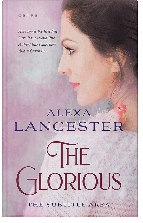 Front view of Premade Literary Fiction Book Cover - Twilight