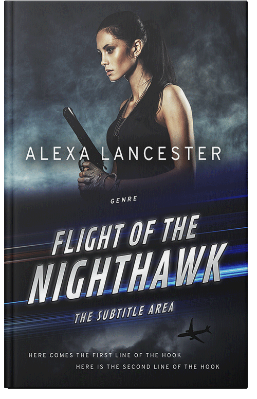 Front view of Premade Fantasy Book Cover - Charade