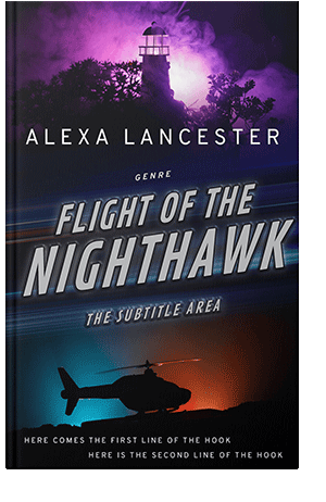 Pre Made Book Cover Ebony