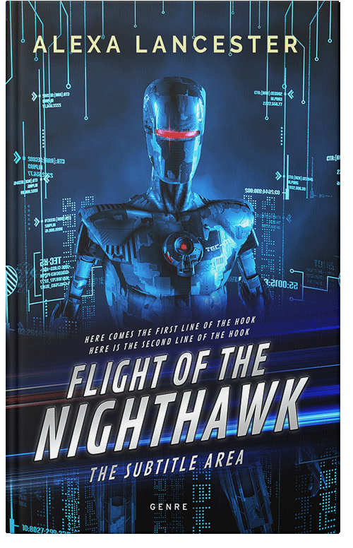 Front view of Premade Science Fiction Book Cover - Big Stone