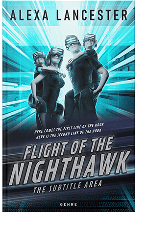 Pre Made Book Cover Iceberg