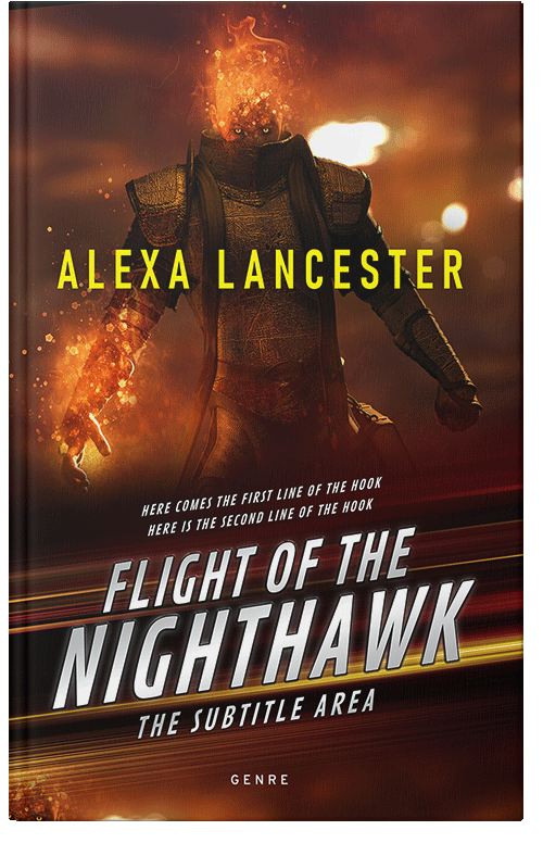 Front view of Premade Science Fiction Book Cover - Paco